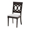 Baxton Studio Charlottle Modern Grey Fabric and Dark Brown Finished Wood 5-Piece Dining Set - 3 of 4