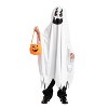 Joyfy Kids' Halloween Costume for Toddlers Cute White Ghost Cape for Halloween Dress UP Party for Infants - 3 of 4