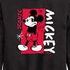 Boys' - Disney - Mickey Iconic Graphic Long Sleeve Fleece Sweatshirt - 2 of 4