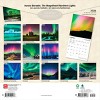BrownTrout Aurora Borealis 2026 12"x24" Hanging Square Wall Calendar Plastic-Free - 2 of 4