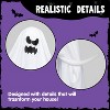 Joyfy 5 Pcs Halloween 27.5'' Hanging Ghost Decoration,Halloween Decor,Front Yard Patio Lawn Garden Outdoor and Holiday Porch Haunted House Tree Décor - 4 of 4