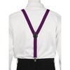 Allegra K Women's Adjustable Metal Clamp Elastic Suspenders Braces - 3 of 4