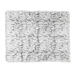 Holli Zollinger Ceres Ani Grey Woven Throw Blanket - Deny Designs - 1 of 2