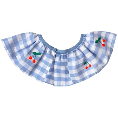 Meri Meri Gingham Ruffle Collar