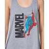 Marvel Womens' Spider-Man Comic Superhero Character Sleep Pajama Set Shorts Multicolored - 3 of 4