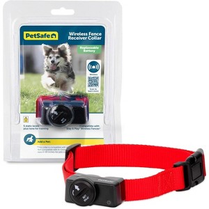 PetSafe Wireless Pet Containment System Receiver Collar for Dogs, Wireless Dog Collar Waterproof Material, Fits Small, Medium, Large Pets - 1 of 4