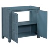 36 inch bathroom vanity storage cabinet with customizable shelves - 3 of 4