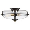 Quoizel Lighting Griffin 3 - Light Flush Mount in  Palladian Bronze - 4 of 4