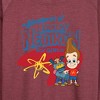 Women's - Jimmy Neutron - Adventures of Jimmy Neutron Lightweight French Terry Wide Neck Long Sleeve Shirt - 2 of 4