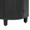 Okak Modern Sideboard Buffet, Storage Cabinet with Soft-Close Doors & Unique Metal Legs, Console Table for Kitchen Living Room Study - 4 of 4