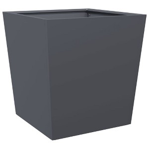 vidaXL Garden Planter Anthracite Cold-rolled steel Large Durable - 1 of 4