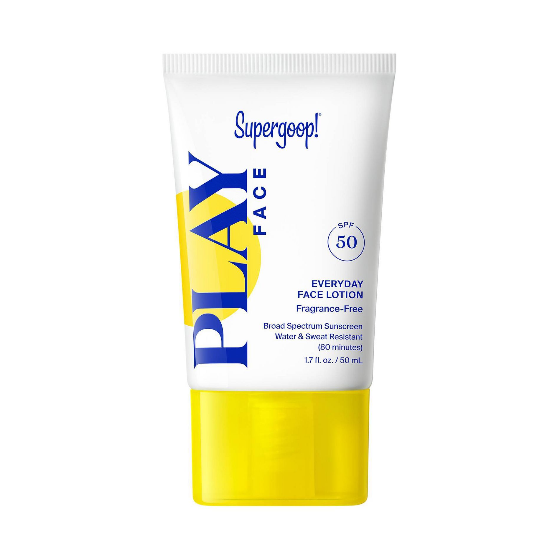 Supergoop! PLAY Everyday Face Sunscreen Lotion - SPF 50 - Fragrance Free - 1.7 fl oz
