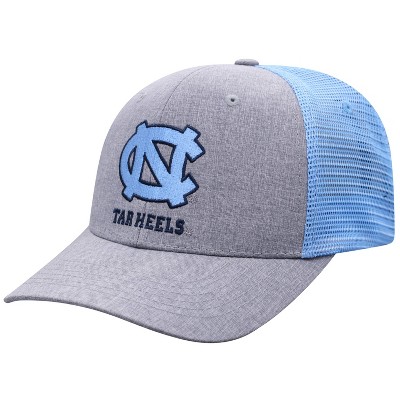 NCAA North Carolina Tar Heels Men's Gray Chambray with Hard Mesh Snapback Hat