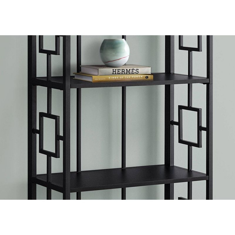 61.5" 4 Shelf Mix Material Etagere Bookcase - EveryRoom, 3 of 12