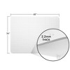 WorkOnIt Office Desk Chair Floor Mat, Clear - 2 of 4