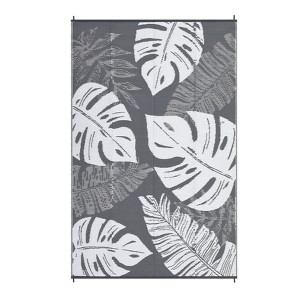 Waterproof Outdoor Rug – Reversible Plastic Mat for RV, Patio, Deck, Beach, Picnic, Camping, Backyard - 1 of 4