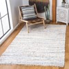 Rag Rug RAR121 Hand Woven Indoor Rugs - Safavieh - 2 of 4