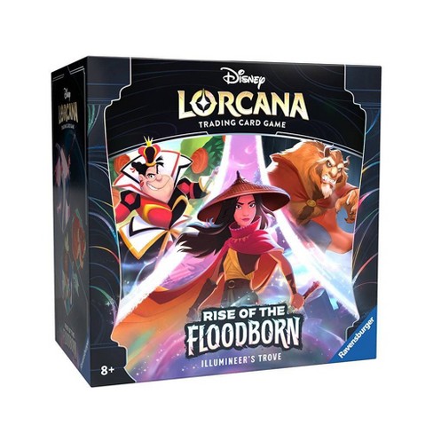 Ravensburger Disney Lorcana Trading Card Game: Rise Of The Floodborn  Illumineer's Trove Box : Target