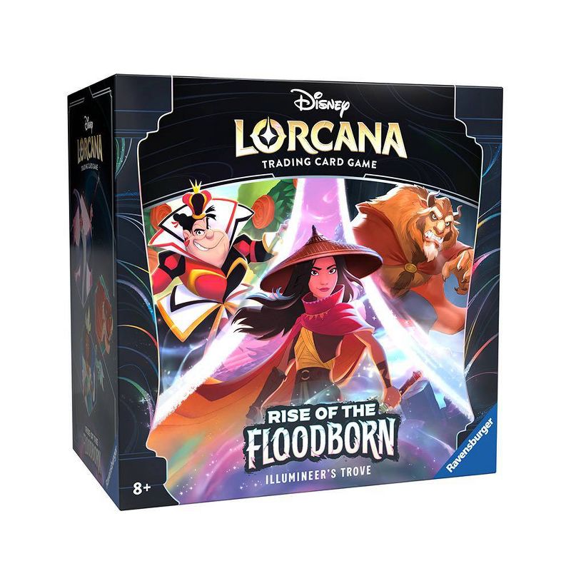 Ravensburger Disney Lorcana Trading Card Game: Rise of the Floodborn Illumineer&#39;s Trove Box, 1 of 4