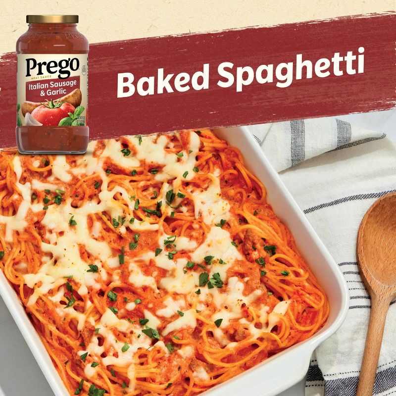 Prego Pasta Sauce Tomato Sauce with Italian Sausage &#38; Garlic - 23.5oz, 3 of 14