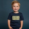 The Juniper Shop Chasing Sunshine Block Distressed Toddler Short Sleeve Tee - 3 of 4