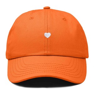 Dalix Heart Embroidered Cotton Summer Outdoor Baseball Cap Dad Hat Womens - 1 of 4