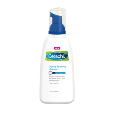 Cetaphil Gentle Foaming Facial Cleanser - 8 Fl Oz : Target