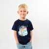 The Juniper Shop Sunset Chaser Waves Youth Short Sleeve Tee - M - Navy - 3 of 4