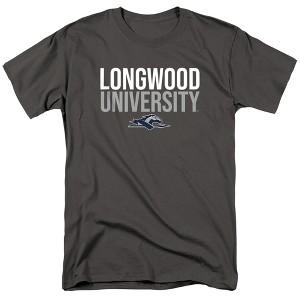 Men's Longwood University Official Stacked T-Shirt - 1 of 4