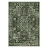 Boho oriental medallion print rug – ultra-thin, washable, vintage. Non-slip, non-shedding, for living rooms, bedrooms, dining rooms. - 2 of 4