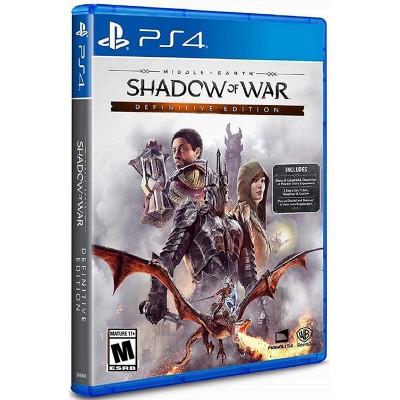 Warner Bros Middle Earth Shadow of War Definitive Edition - PlayStation 4