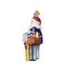 Old World Christmas Blown Glass Ornament for Christmas Tree, Postman Santa - 3 of 4