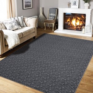 Washable Area Rug Modern Braided Printed Non Slip Non Shedding Rug Indoor Non-Shedding Stain-resistant Floor Cover - 1 of 4