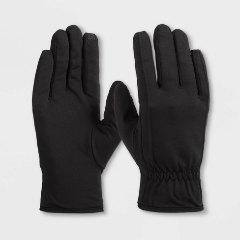 Isotoner Men's Sleek Heat Gloves - Black L/xl : Target