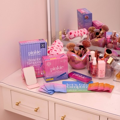 Pinkie Time for Tampons Starter Kit for Teens & Beginners - 50pc