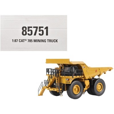 CAT Caterpillar 785 Mining Truck Yellow "High Line Series" 1/87 (HO) Scale Diecast Model by Diecast Masters