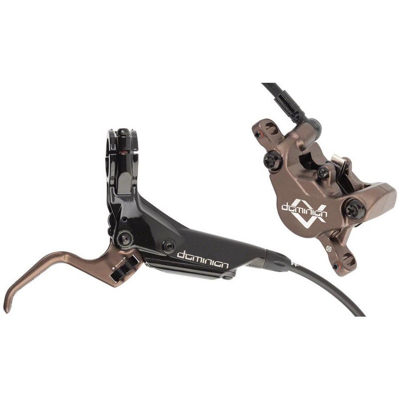 Hayes Dominion A2 SFL Disc Brake and Lever Front Hydraulic Post Mount Blk/Bronze, 1 of 4