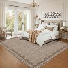 Washable Runner Rug Long Non-Slip Carpet Foldable Bordered Low Pile Stain-Resistant Indoor Accent Mat - 4 of 4