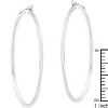 Slickblue Women's Classic Fashion Hoop Earrings, 30mm & 40mm Sizes, Rose Gold, Gold, Silver, Lever Back Jewelry - 3 of 3