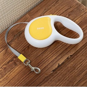 ZEZE Nut-Shaped Pet Leash-White - 1 of 4