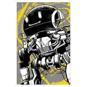 Trends International Netflix The Electric State - Herman By Chris Askham Framed Wall Poster Prints - 1 of 4