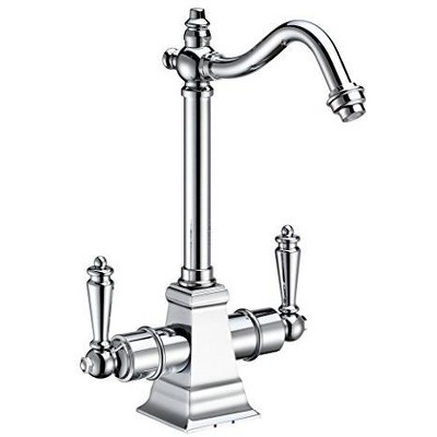 ALFI Point of Use Instant Hot/Cold Water Drinking Faucet with Traditional Swivel Spout