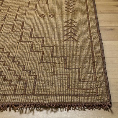 Hauteloom Aoko Jute & Leather Rug