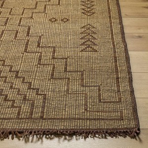 Hauteloom Aoko Jute & Leather Rug - 1 of 4
