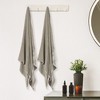 Unique Bargains Soft Highly Absorbent Quickdry Bath Towels 2 Pcs - 4 of 4
