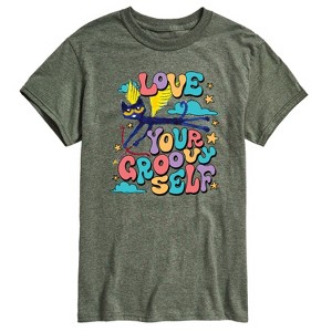 Men's - Pete the Cat - Love Yourself Short Sleeve Graphic T-Shirt - 1 of 4