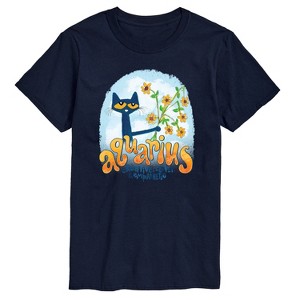 Men's - Pete the Cat - Aquarius Short Sleeve Graphic T-Shirt - 1 of 4