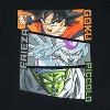 Seven Times Six Dragon Ball Z Shirt Boys' Son Goku Frieza Piccolo Short Sleeve Graphic Tee Black - 2 of 4