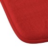 Deny Designs 'Game Day' Red and Yellow Memory Foam Bath Mat - 3 of 4