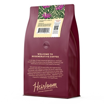 Heirloom Coffee Roasters Colombia Planadas Blend Light Medium Roast Whole Bean Coffee - 12oz